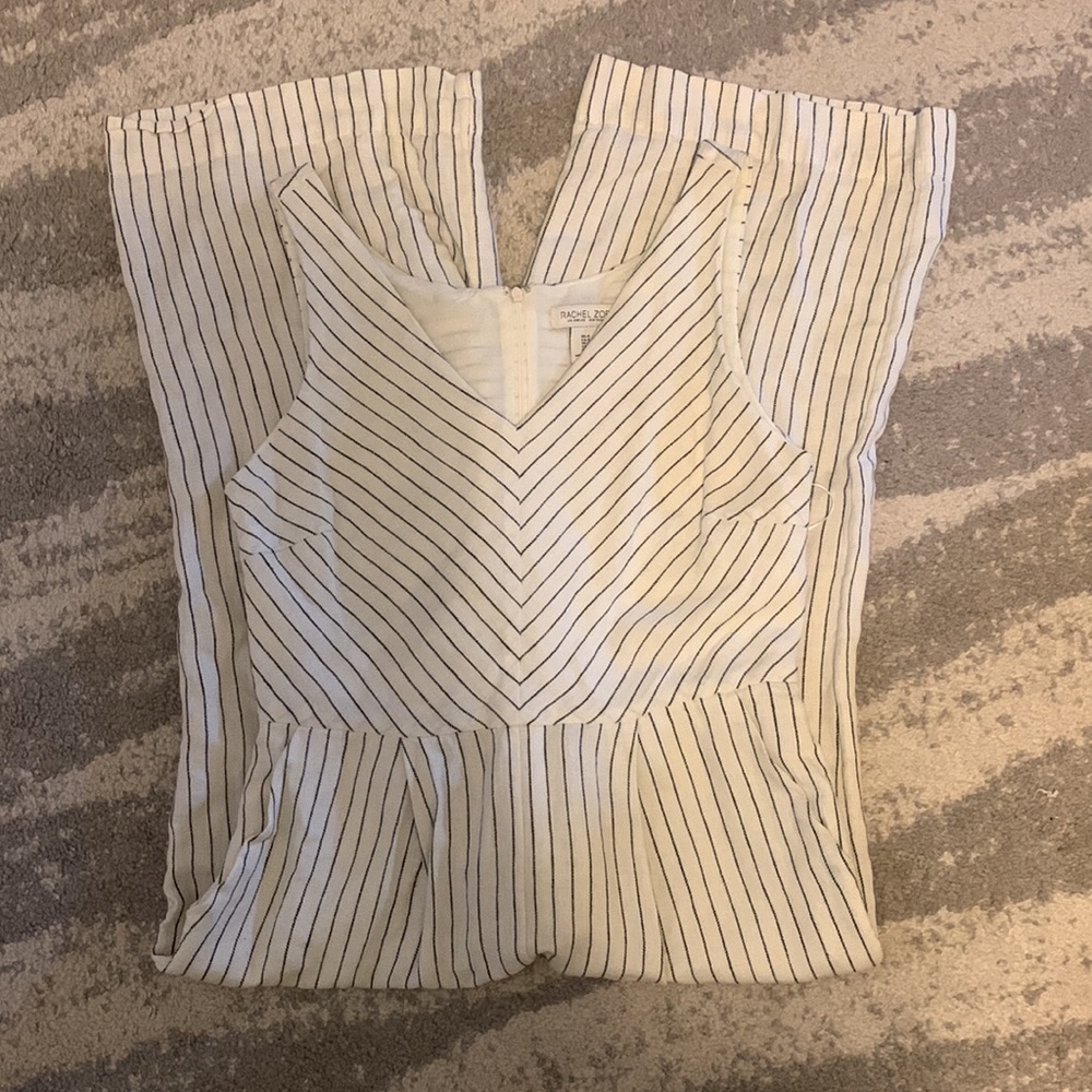 Linen jump suit
